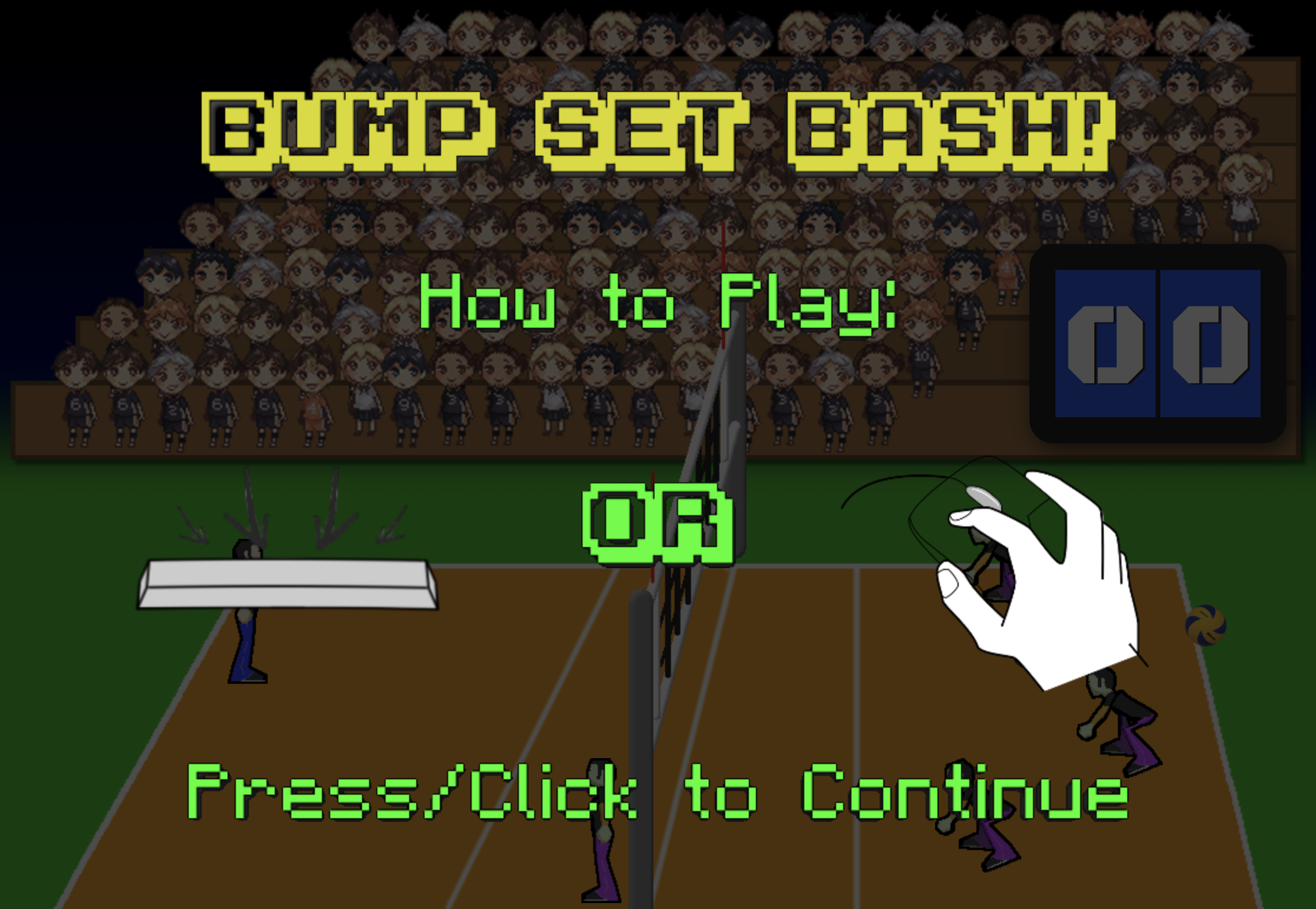 GA Project 1: Bump, Set, Spike