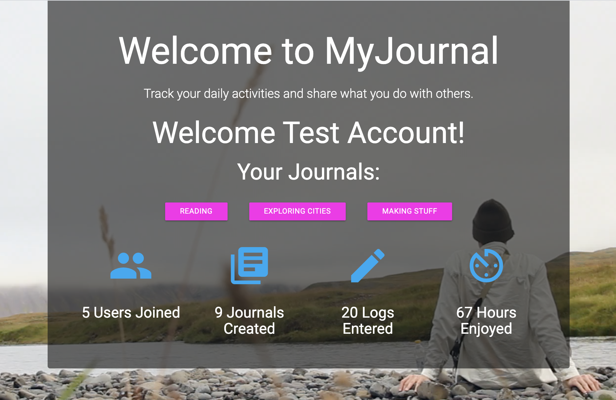 GA Project 2: MyJournal